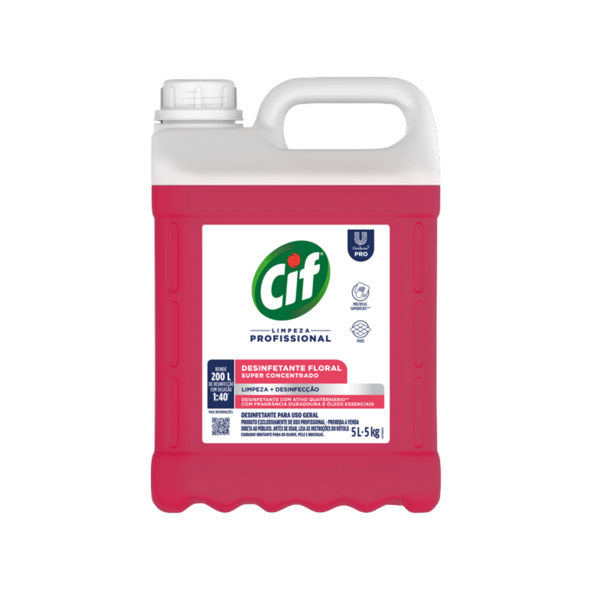 Desinfetante Profissional Floral 5L Cif
